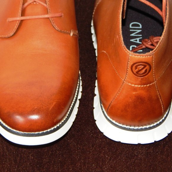 NIB Men's Cole Haan ZEROGRAND Chukka C35593 Boot British Tan Various Sizes - Picture 5 of 7